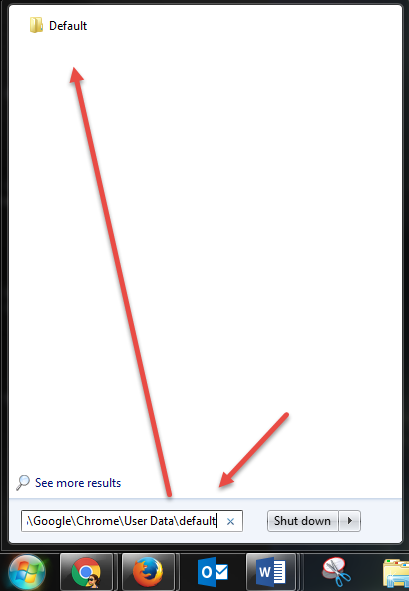 user data