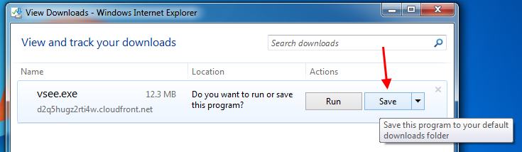 Save option